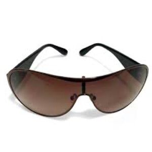 Marc By Marc Jacobs MMJ 046 BKS UU Black Shield Sunglasses